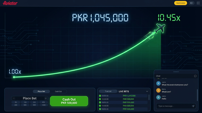 Main screen of pakgame aviator page for PK players - 4